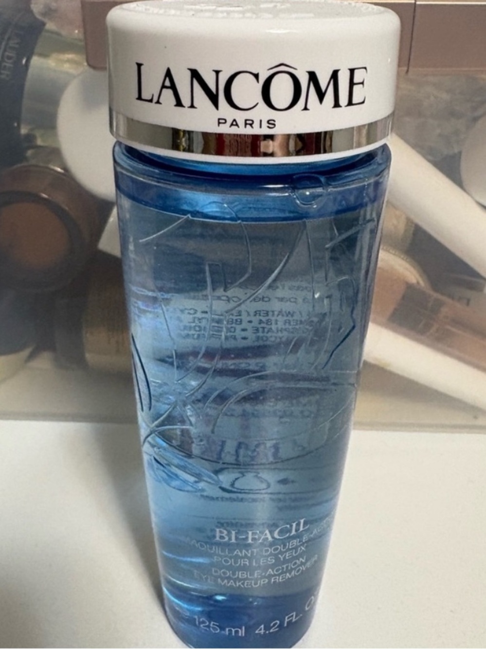 Lancome eye makeup remover